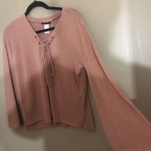 Blush pink top
